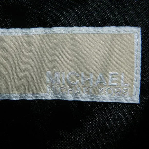 Michael Kors Mens Overcoat 40L Black Wool Cashmere - Picture 5 of 7